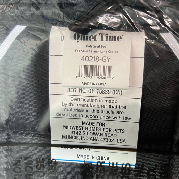 MIDWEST QUIET TIME BOLSTERED BED FOR PETS - Picture 8 of 14